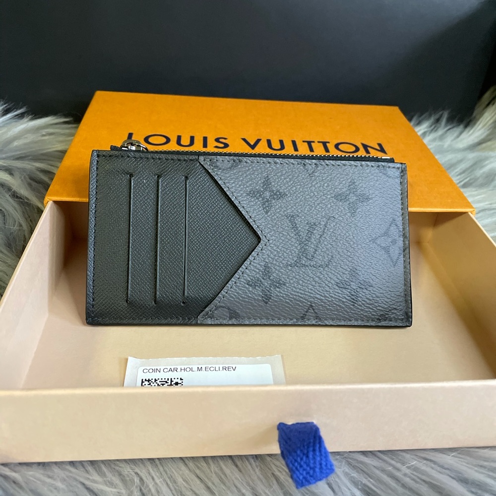 🚫Sold🚫Louis Vuitton Coin Card Holder Monogram Ec